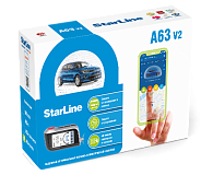 Сигнализация StarLine A63 V2 GSM ECO