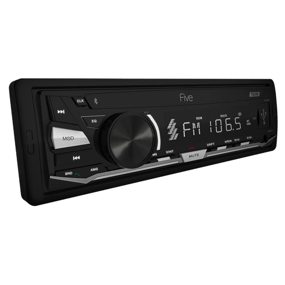 FIVE F20W (1din/белая/Bluetooth/USB/AUX/SD/FM/4*50) - купить по цене 2 790  ₽ в интернет-магазине MVA-Group