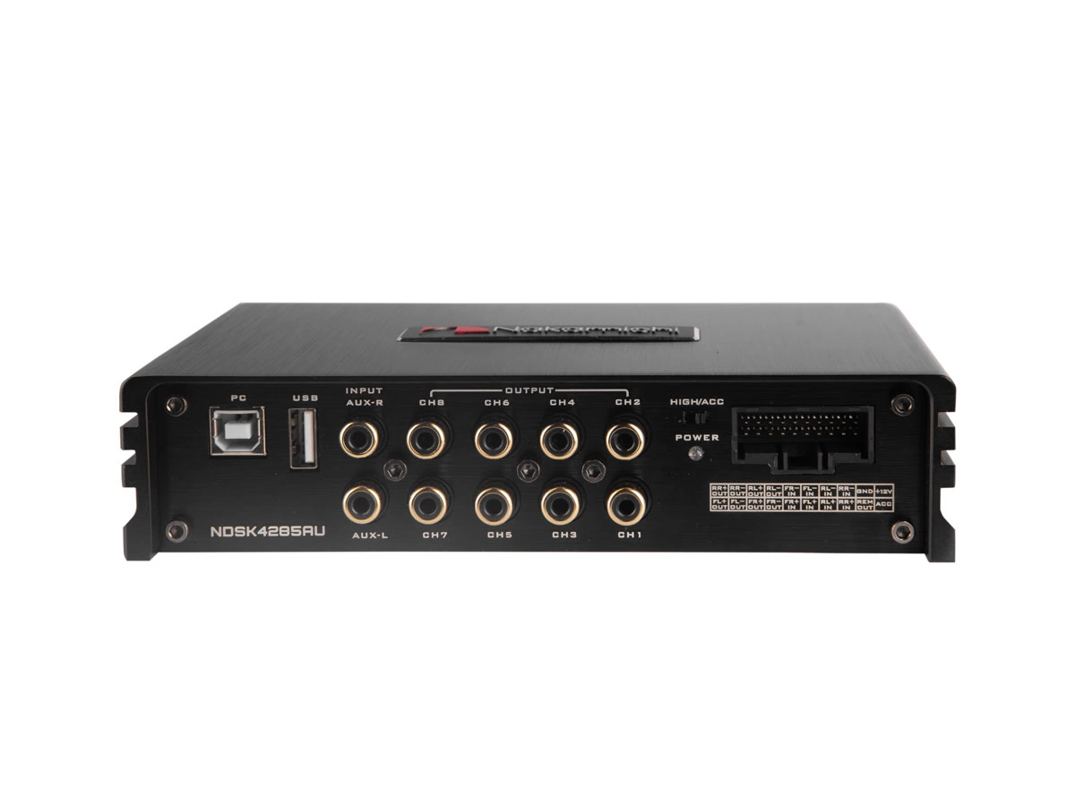 Nakamichi NDSK4285AU (ISO кабель 2 м) Автомобильный звуковой процессор с  усилителем - купить по цене 19 990 ₽ в интернет-магазине MVA-Group