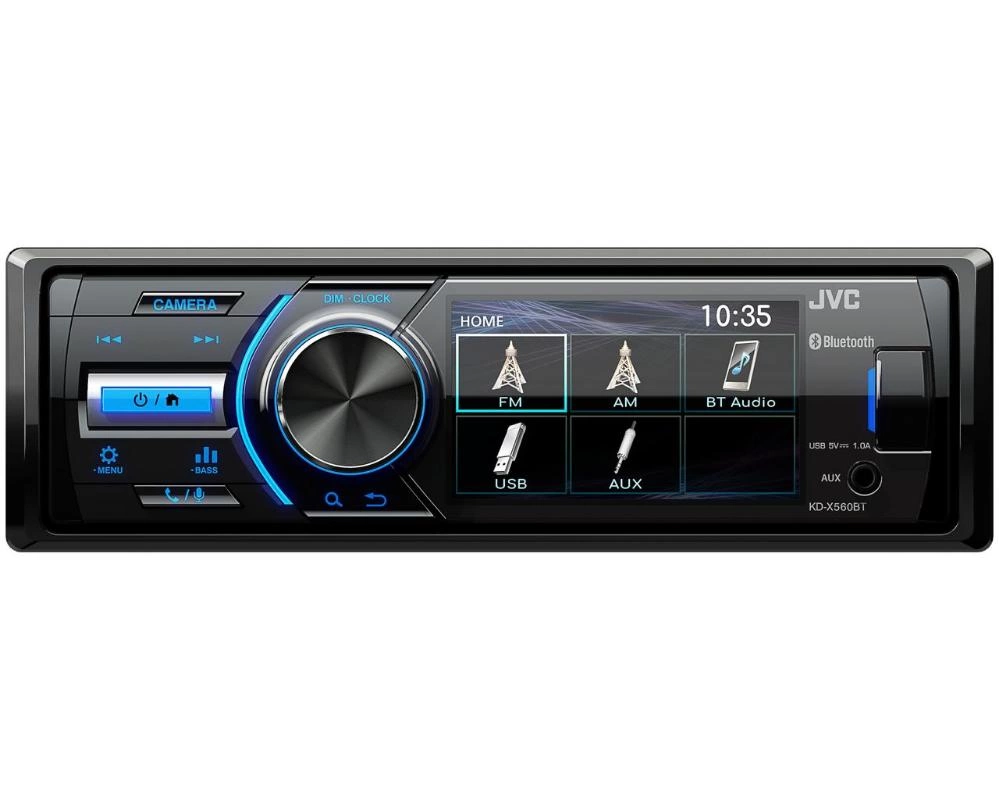 Автомагнитола JVC KD-X560BT с Bluetooth - купить по цене 15 999 ₽ в  интернет-магазине MVA-Group