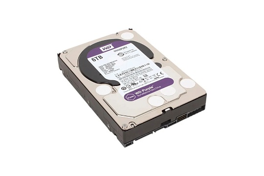 Жесткий диск HDD 6Tb WD Purple, WD60PURZ